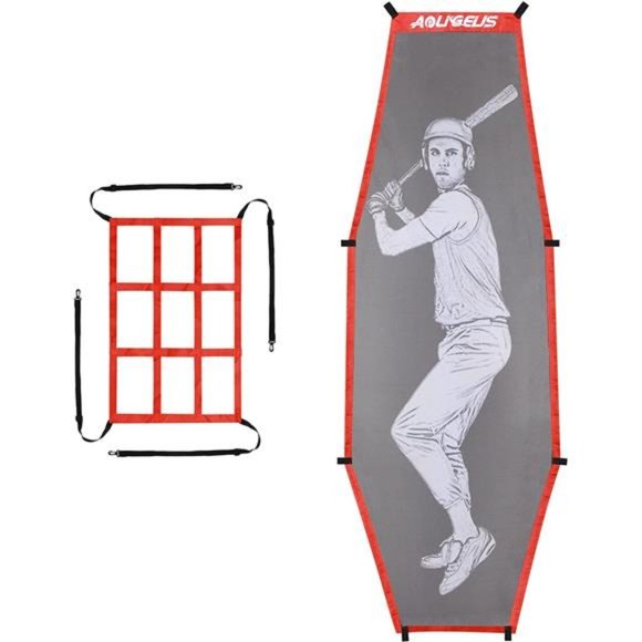 Baseball Softball Batter Dummy, with Adjustable Strike Zone Attachment - Picture 1 of 7